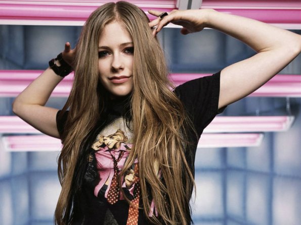 Prodigious Avril Lavigne windows theme