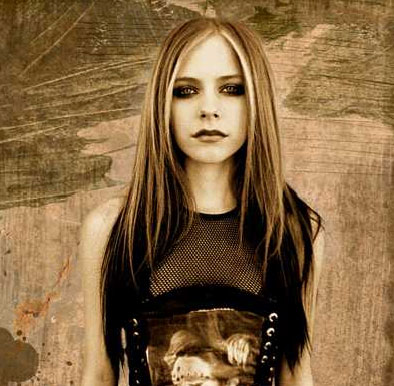 download prodigious Avril Lavigne back ground